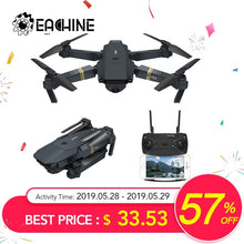 Load image into Gallery viewer, Eachine E58 WIFI FPV With Wide Angle HD Camera High Hold Mode Foldable Arm RC Quadcopter Drone RTF VS VISUO XS809HW JJRC H37